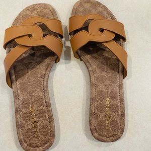 Coach sandals Brand New